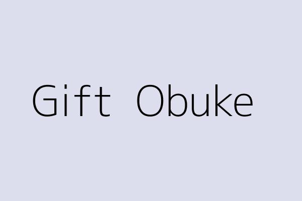 Gift  Obuke 